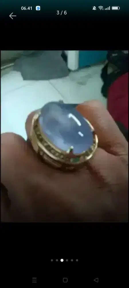 Batu lavender combong ajib
