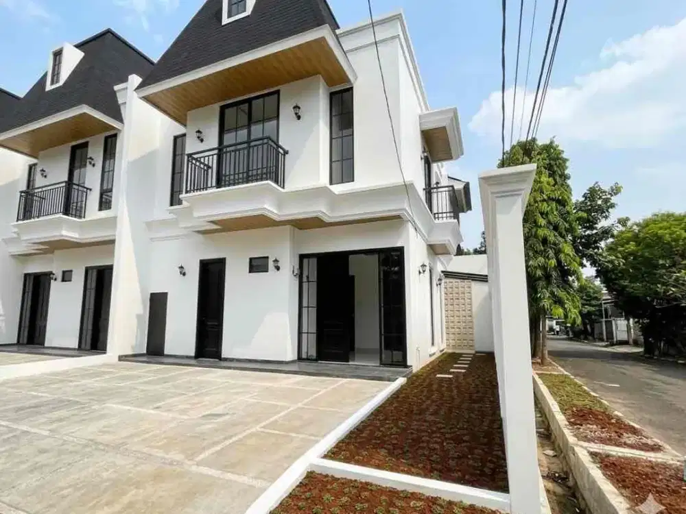 Di Jual Rumah Hook American Style Dekat Akses Tol Dan KRL Bintaro
