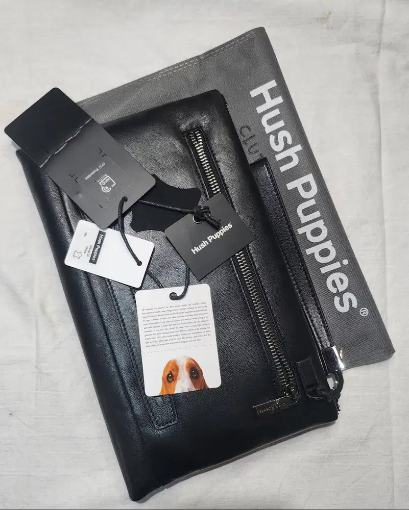 DIJUAL TAS CLUTCH HUSH PUPPIES ORIGINAL