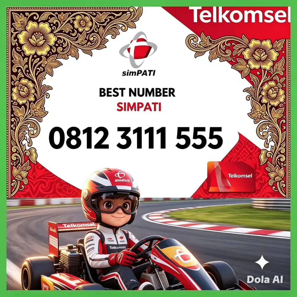 Nomor cantik simpati Telkomsel 10 digit super