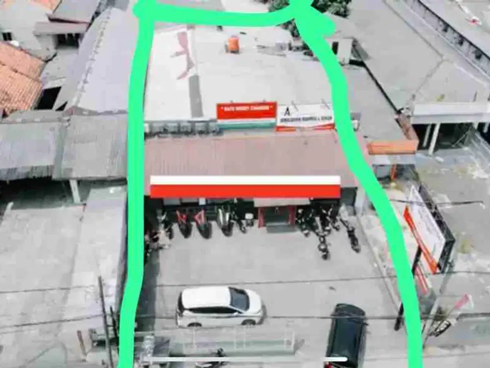 Dijual bangunan komersil usaha untuk kantor gudang showroom di pinang ranti dkt tmii