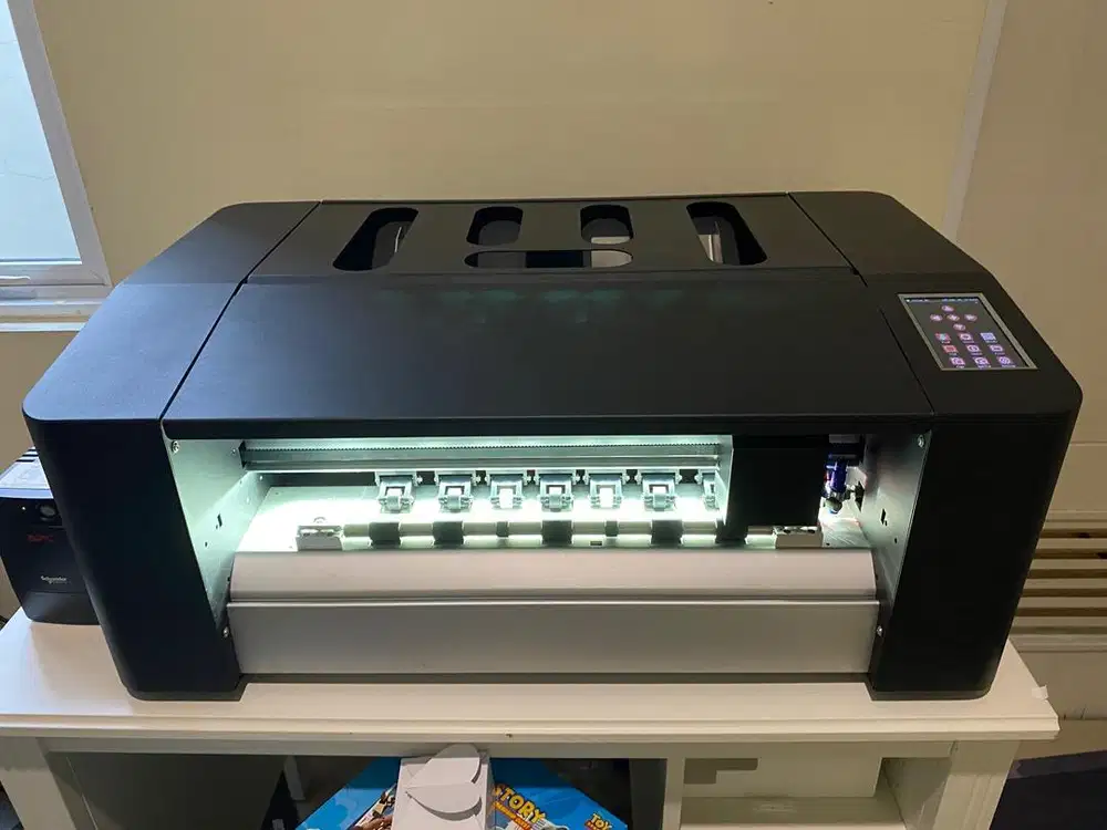 Mesin Cutting Sticker Servo S350 Pro Dual Holder