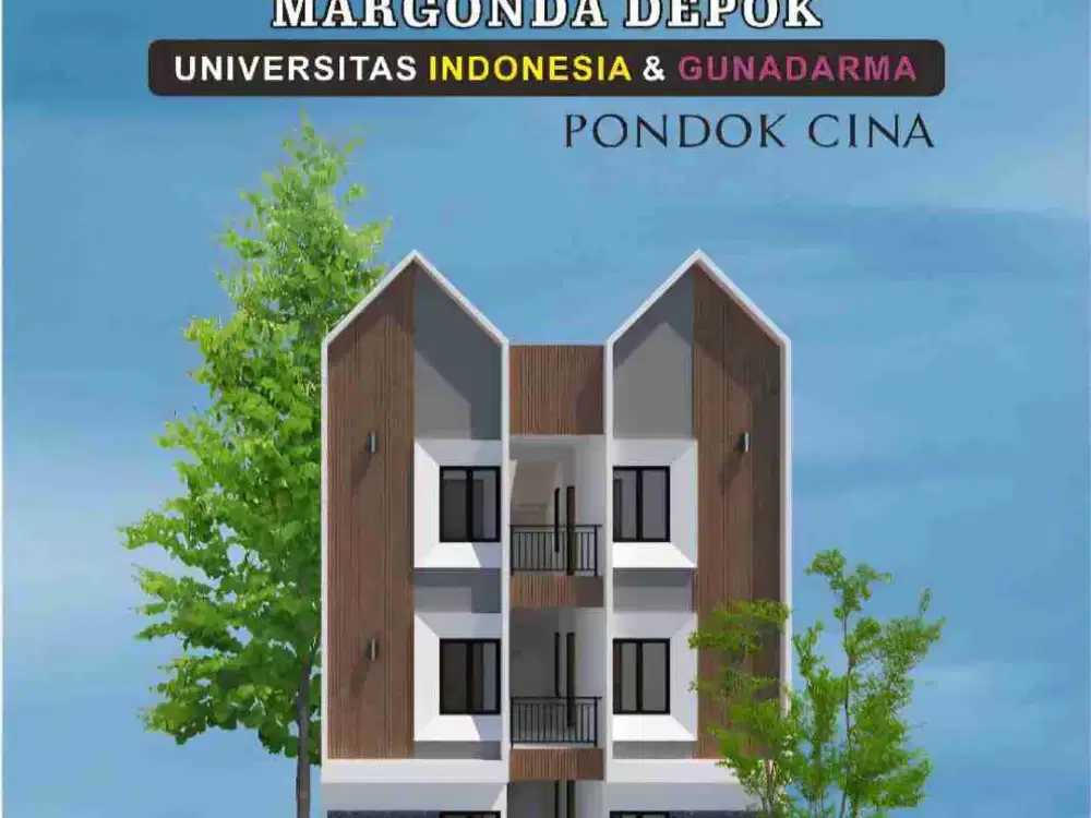Kost Fully Furnished di Margonda Dekat UI, Gunadarma, Margo City, Detos, RSUI, Stasiun Pondok Cina, Pangsa Pasar Luas dan Stabil