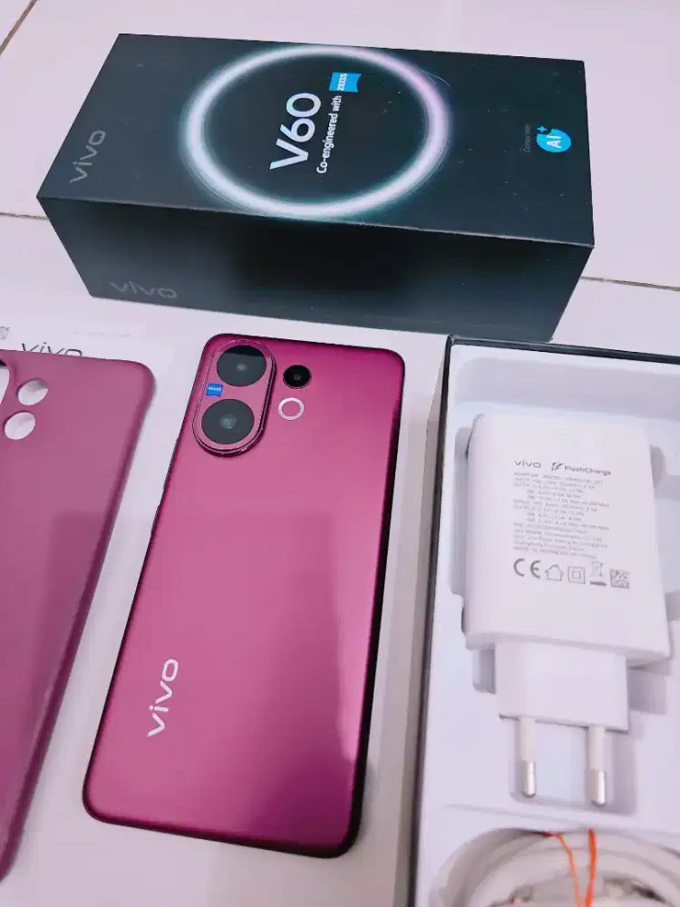 vivo V60 5G 12/512 Fulset Ori Garansi 2Tahun Bulan 9 2027