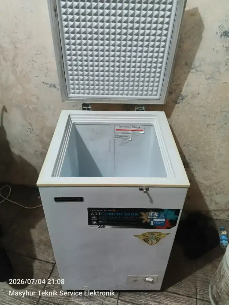 Freezer artugo 100 liter