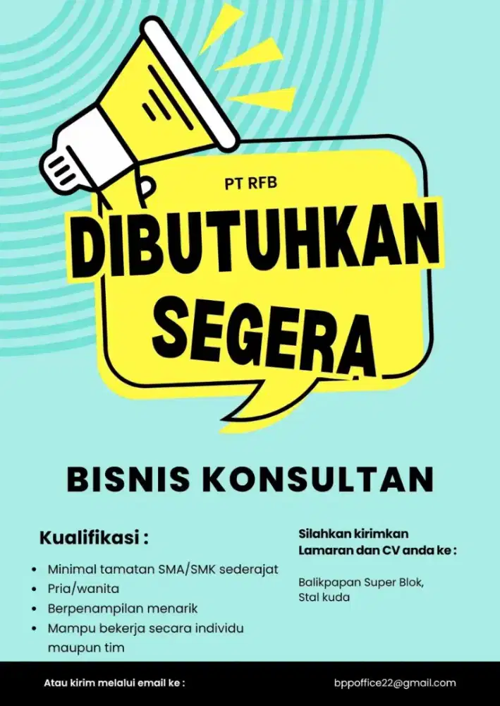 Lowongan pekerjaan