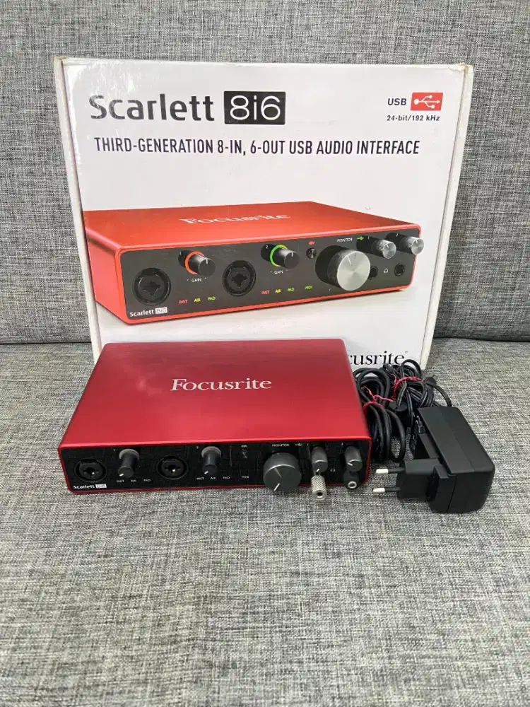 focusrite 8i6 gen 3
