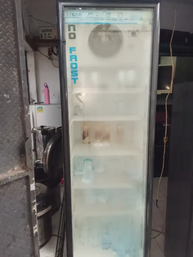 Shoceze 5 rak merek steko no frost pendingin minuman normal