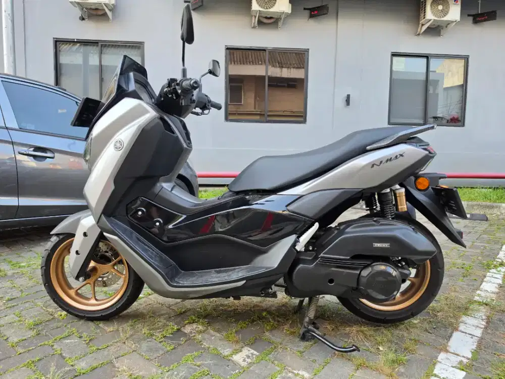 Yamaha NMAX Turbo 2025 Silver, KM Rendah Siap Gas