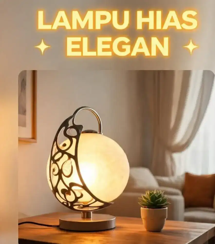 Lampu taman hias