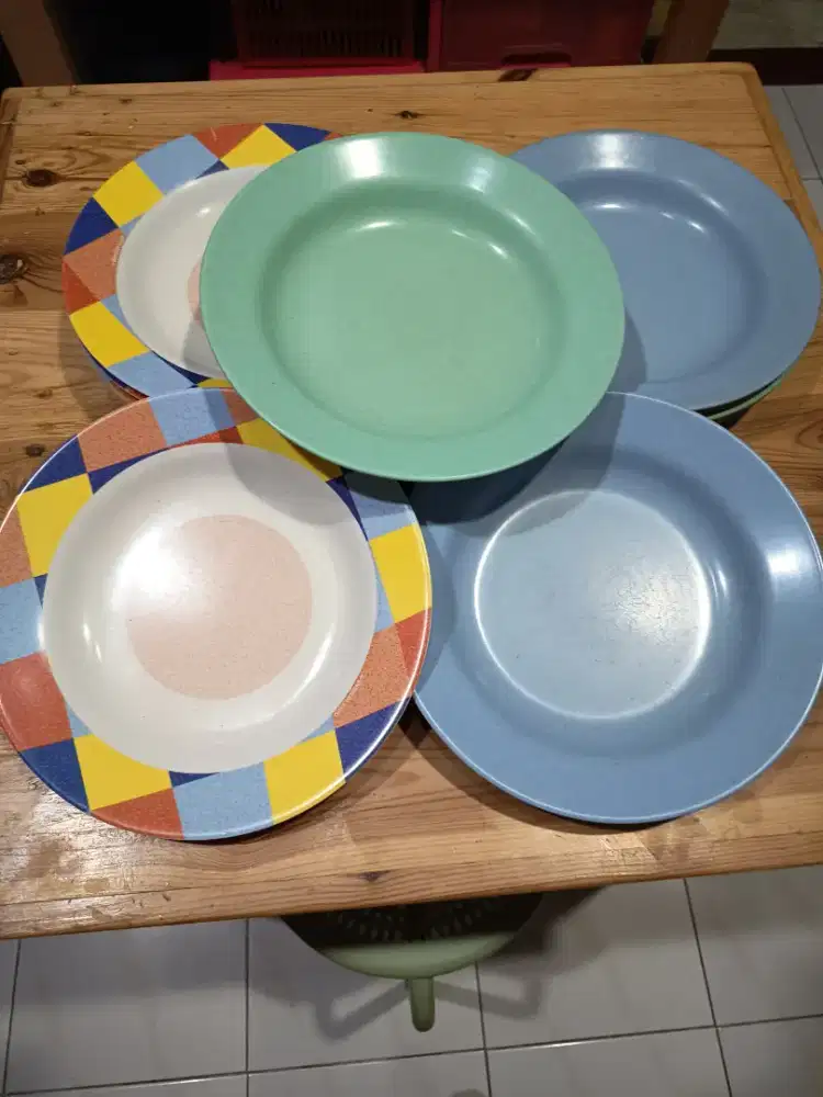 Piring makan melamin 12 pc