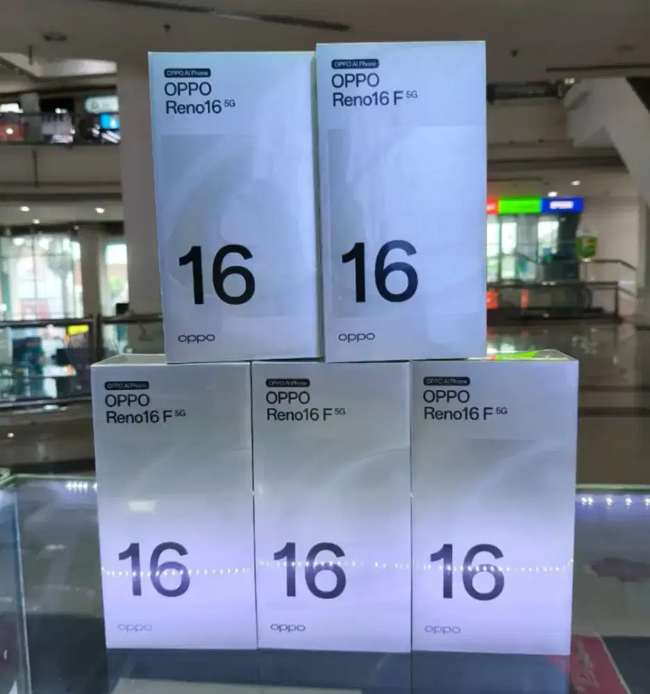 Oppo Reno 16f new garansi resmi 8/256gb