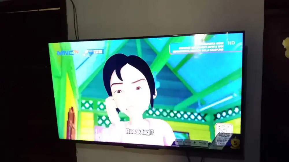 POLYTRON GOOGLE TV 43 inch mulus no minus msh segel Orian dusbuk