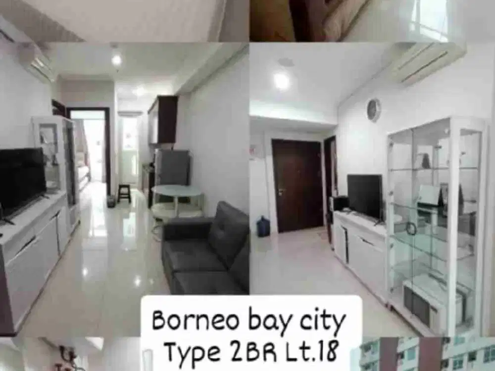 Apartemen borneo bay tipe 2 br di tengah kota Balikpapan