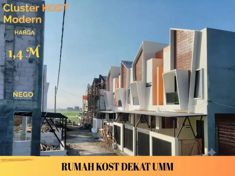 DIJUAL RUMAH KOS PUTRI – BELAKANG KAMPUS UMM MALANG