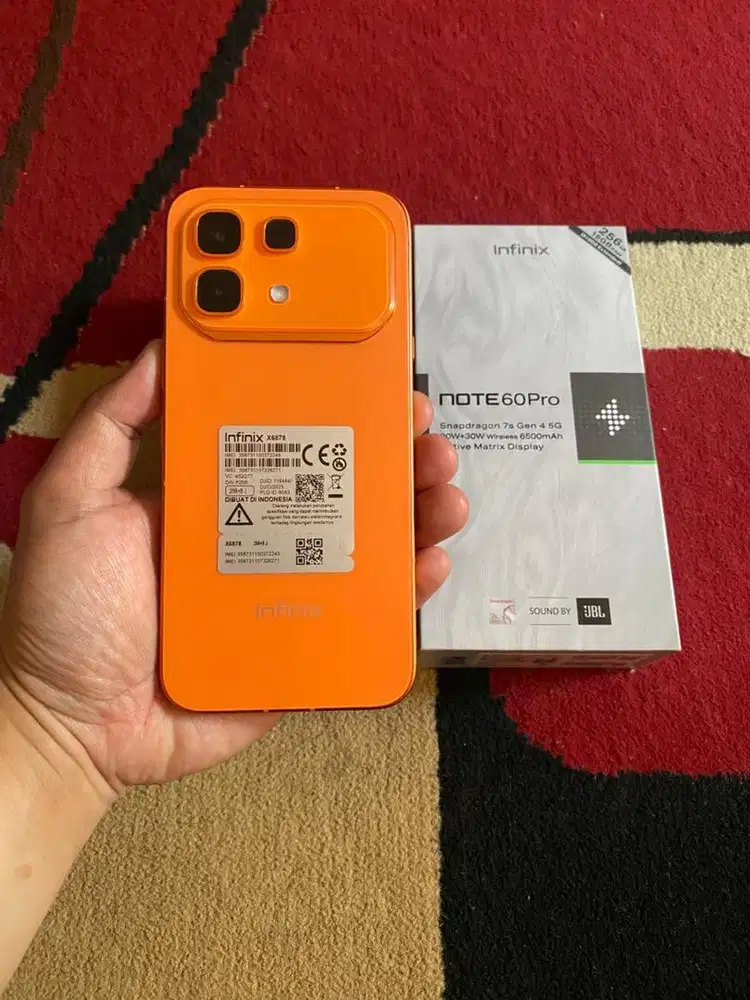 BISMILLAH INFINIX NOTE 60 PRO 8/256 FULSET MULUS
