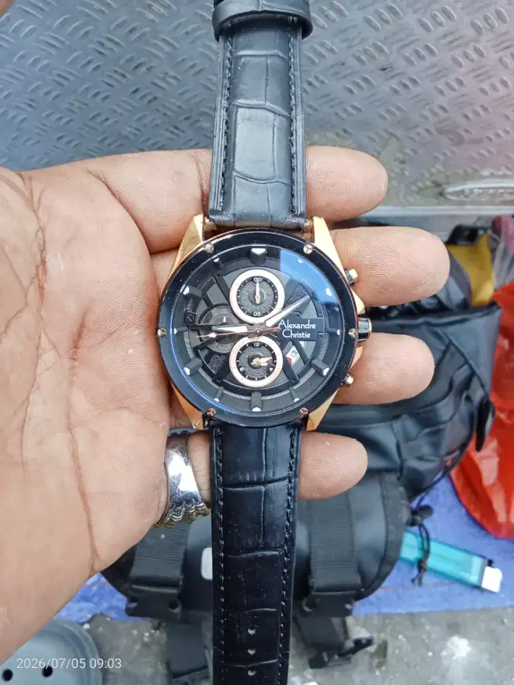 Jam Alexandre Christie chrono original