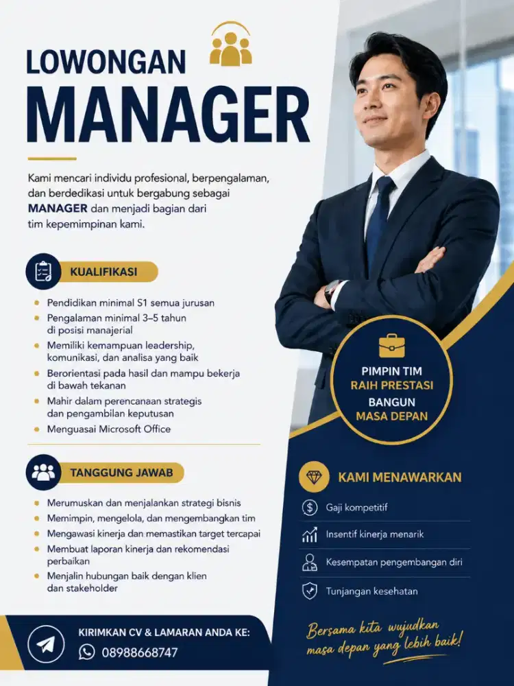 Di butuhkan segera