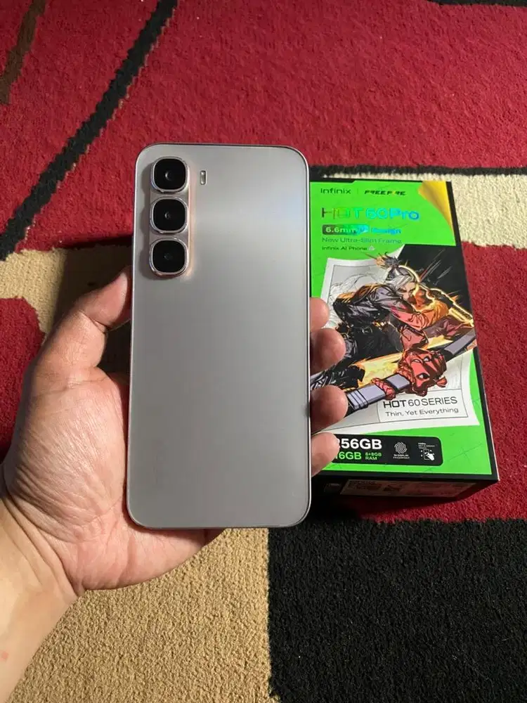 BISMILLAH INFINIX HOT 60 PRO RAM 8/256 FULSET NOMINES