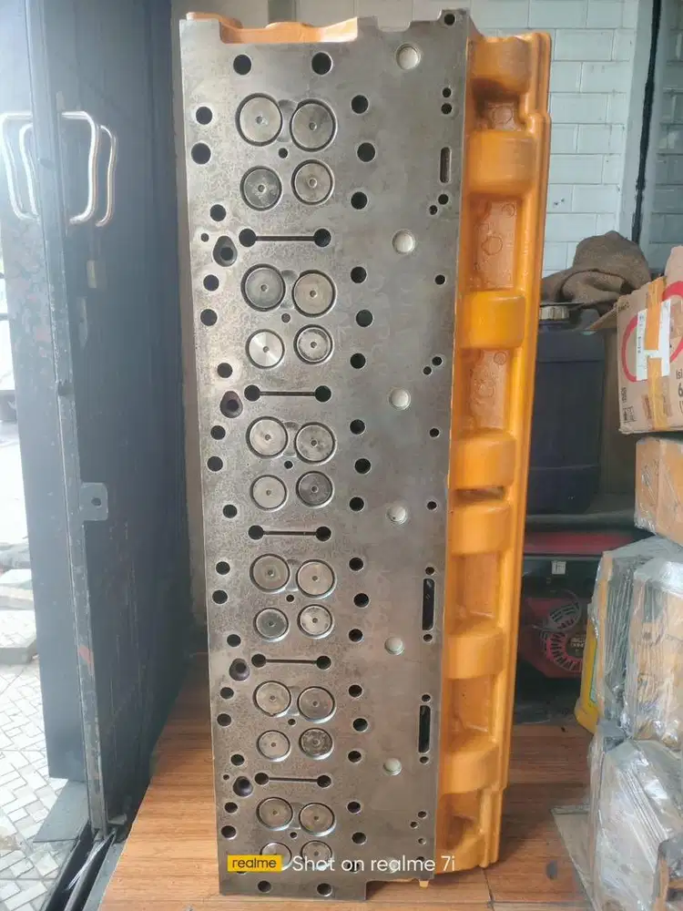 Cyl Head CAT C32 Komplit Valve Second Ready to Install