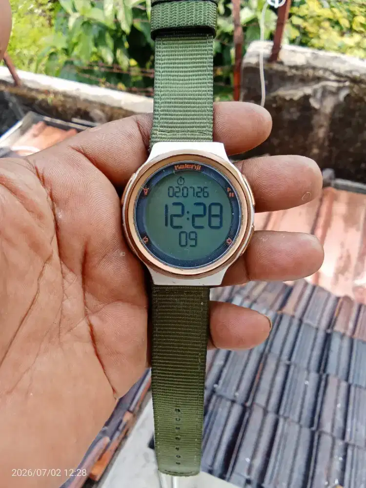 Jam kalenjii digital antik original