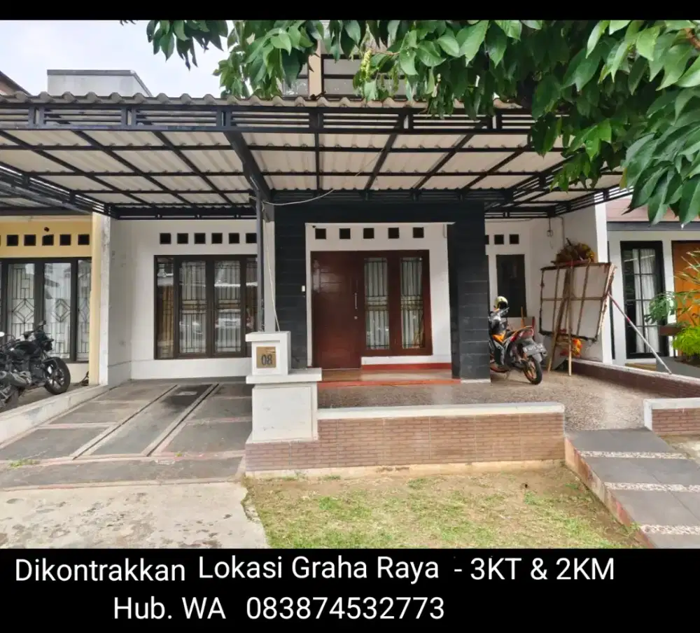 Disewakan Rumah di cluster Venice Graha Raya