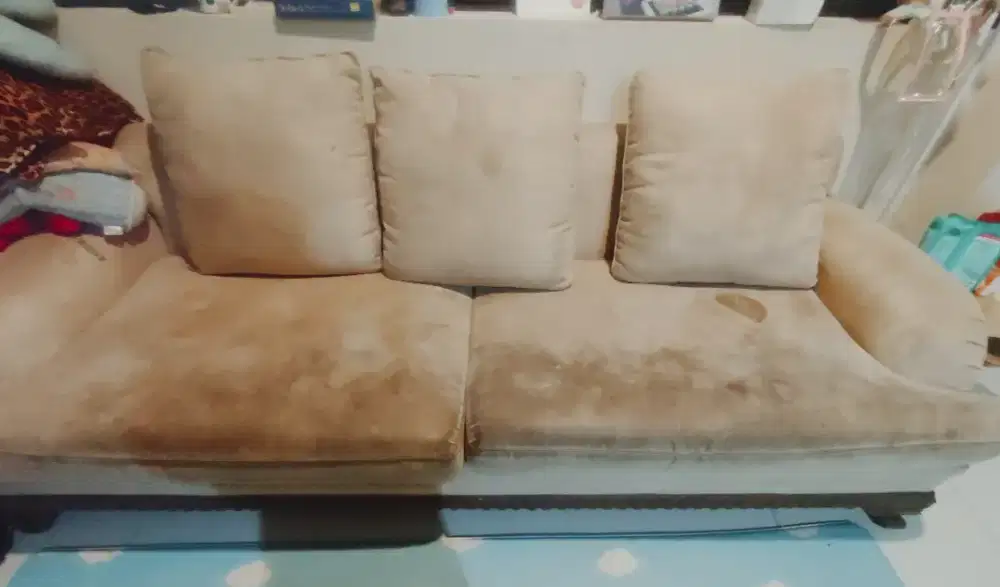 Sofa Bahan Suede