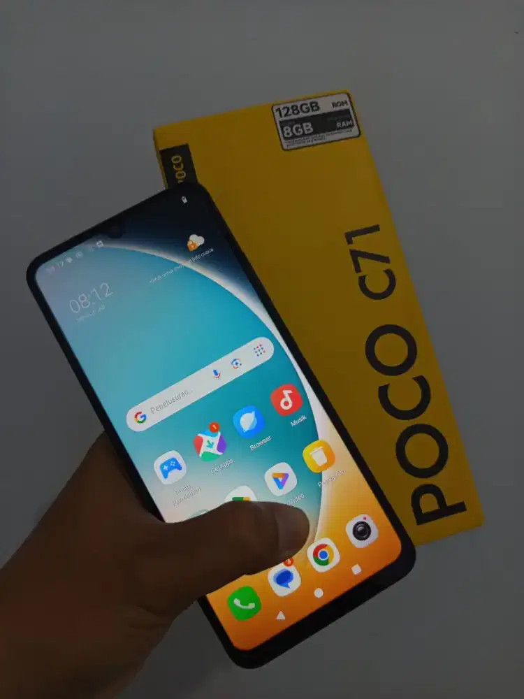 Xiaomi poco c71 4+2 / 128 lengkap