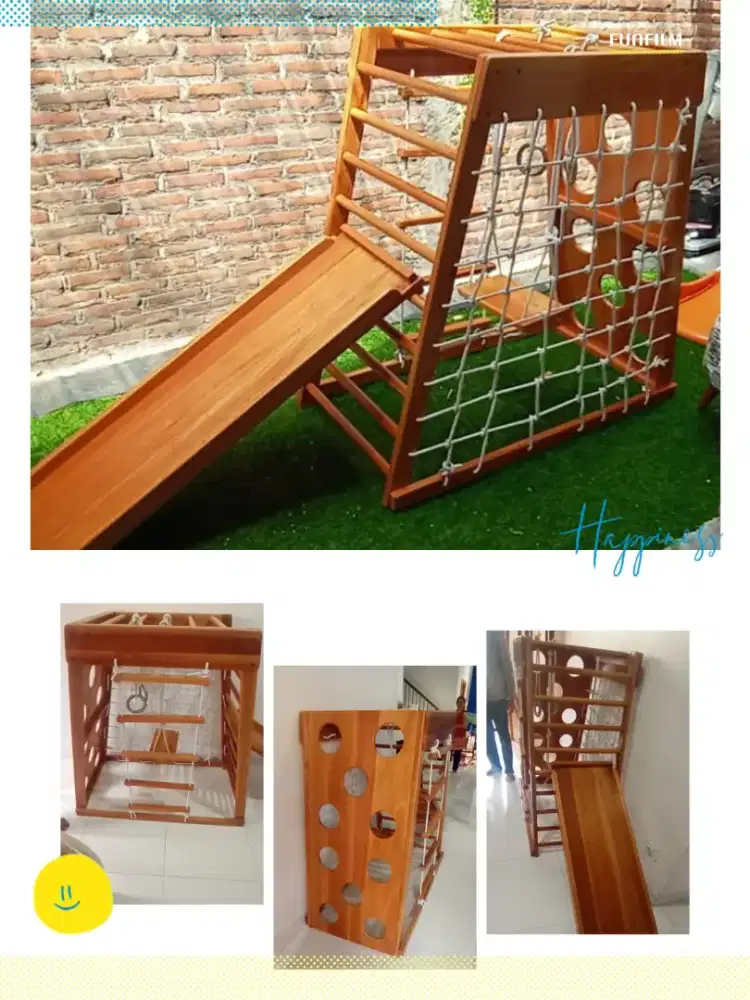 Brakiasi mainan kayu kuat