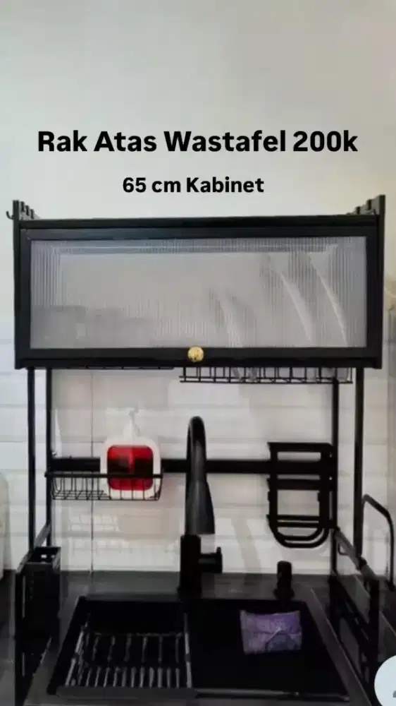 Rak kabinet wastafel