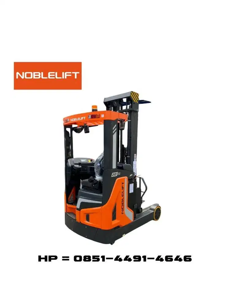 [UNIT BARU] Forklift Reach Truck NOBLE LIFT 2 Ton 6 Meter