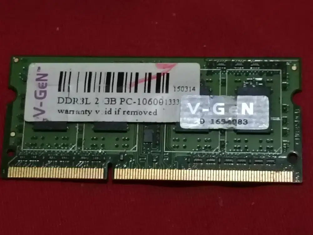 Ram 8 gb & 4 GB Laptop
