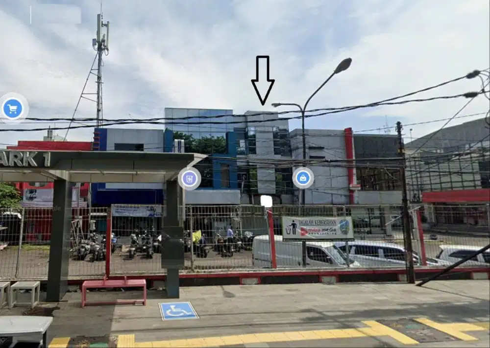 Disewakan Ruko Ex Bank di Komplek Ruko Darmo Park 1 Deretan Shangrilla