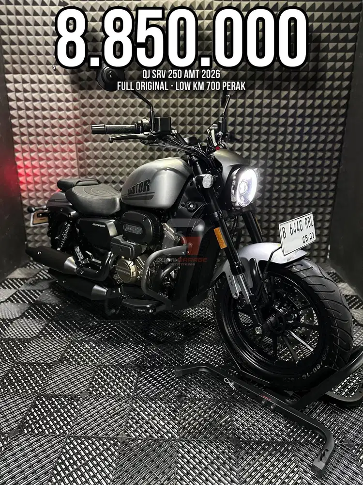 QJ SRV 250 AMT ABS 2026 LOW KM 7XX PERAK PAJAK ON RAWATAN SUPERB UNIT