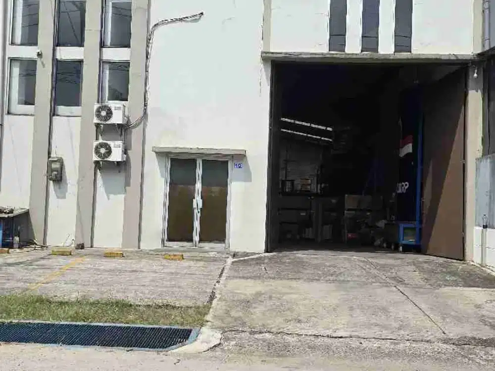 gudang siap pakai di bizhub serpong, hanya 17menit ke tol bsd harga 6,5miliar