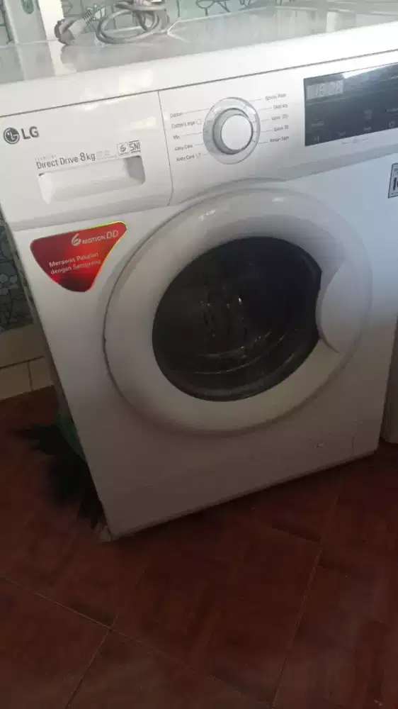 Mesin cuci lg inverter 8kg normal