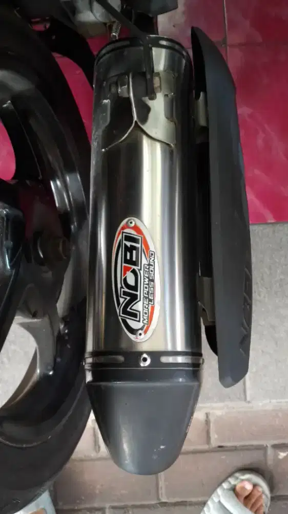 Knalpot nobi bold x fazio m3 soul gt 125