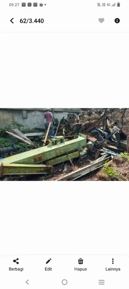 Besi tua, scrap, tembaga, Stainles, alumunium, plastik dll