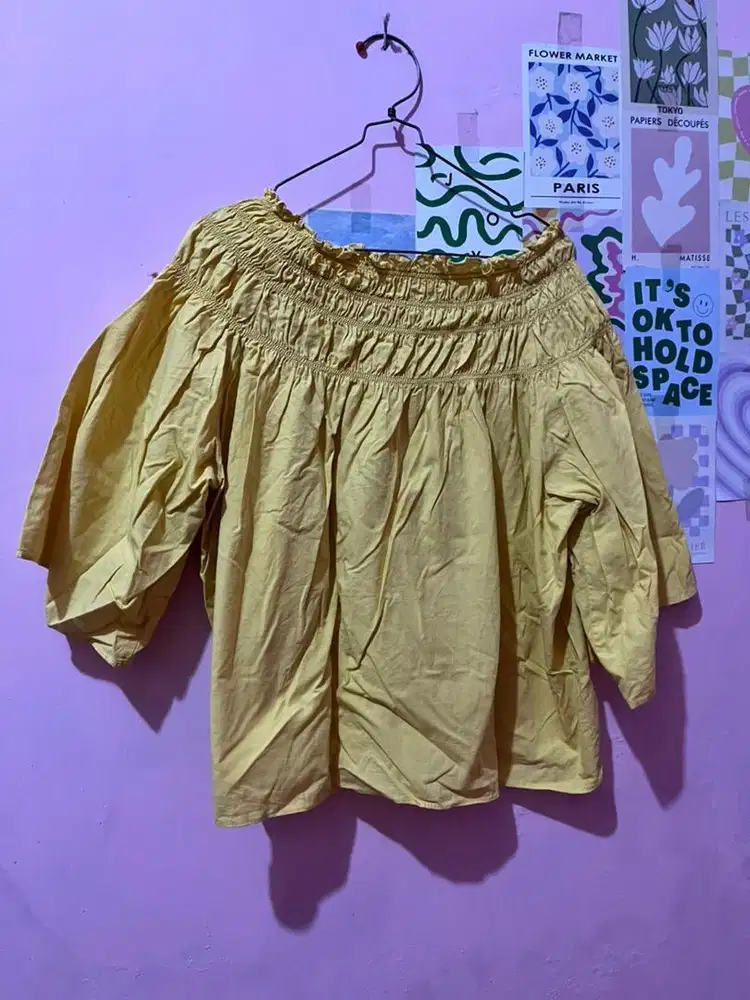 baju sabrina bisa di adjust