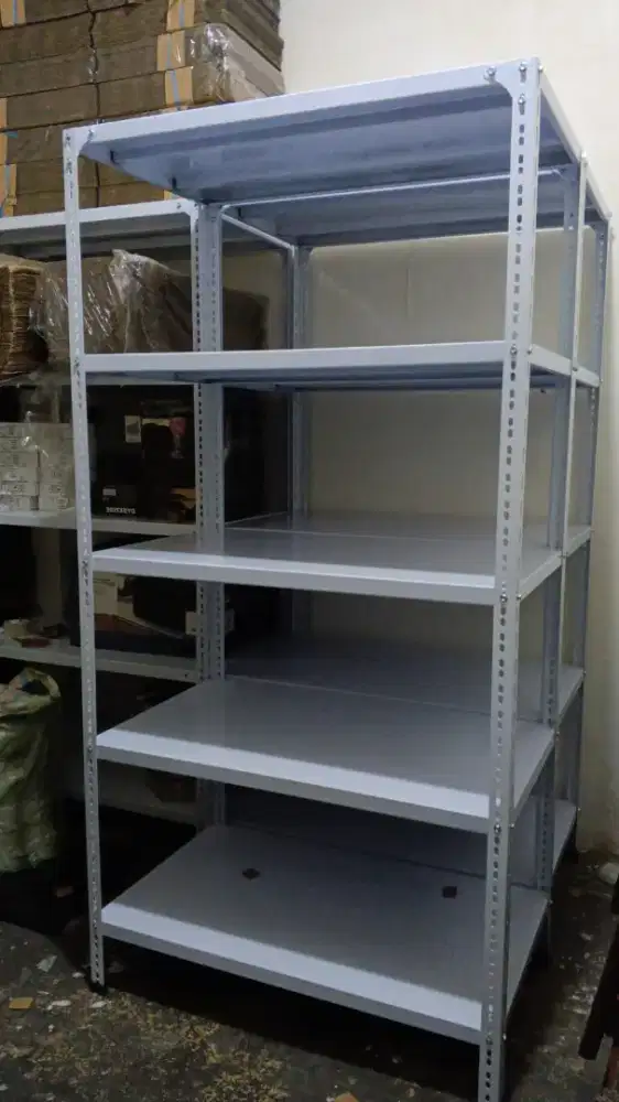 Rak besi rak buku rak kantor