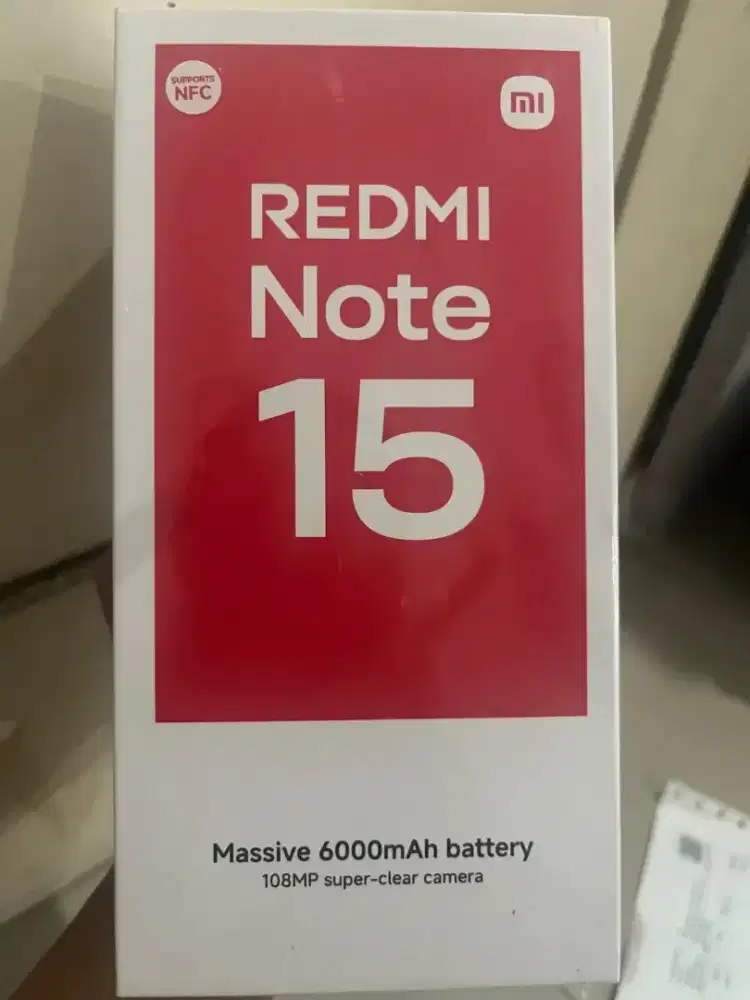 XIAOMI REDMI NOTE 15 ( NFC )