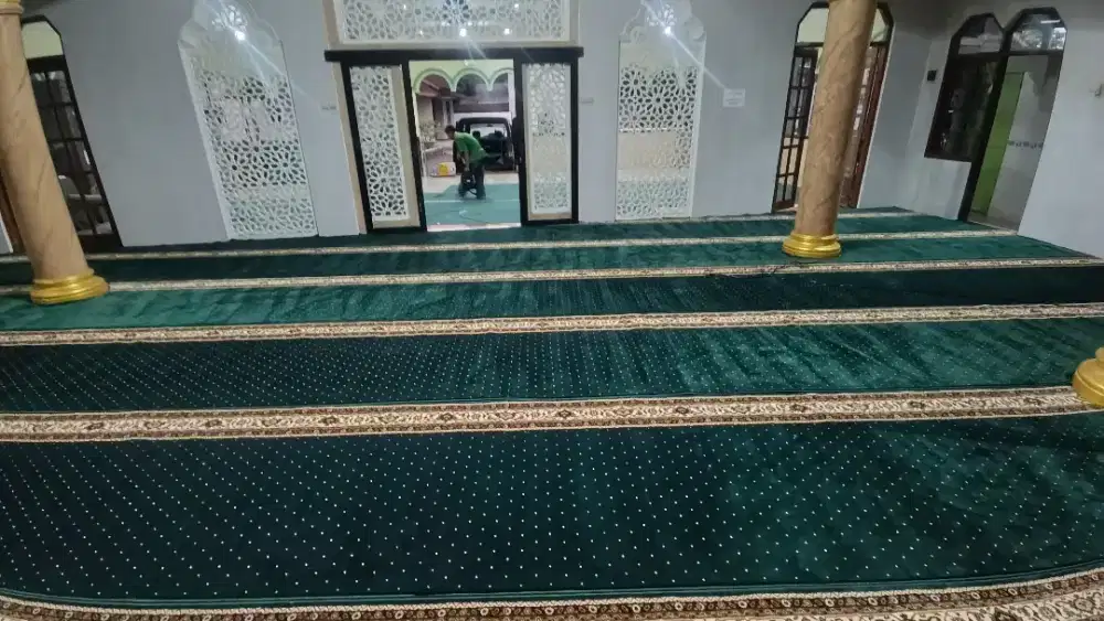 JUAL!!! KARPET MASJID SEMI IMPORT TEBAL HARGA GROSIR