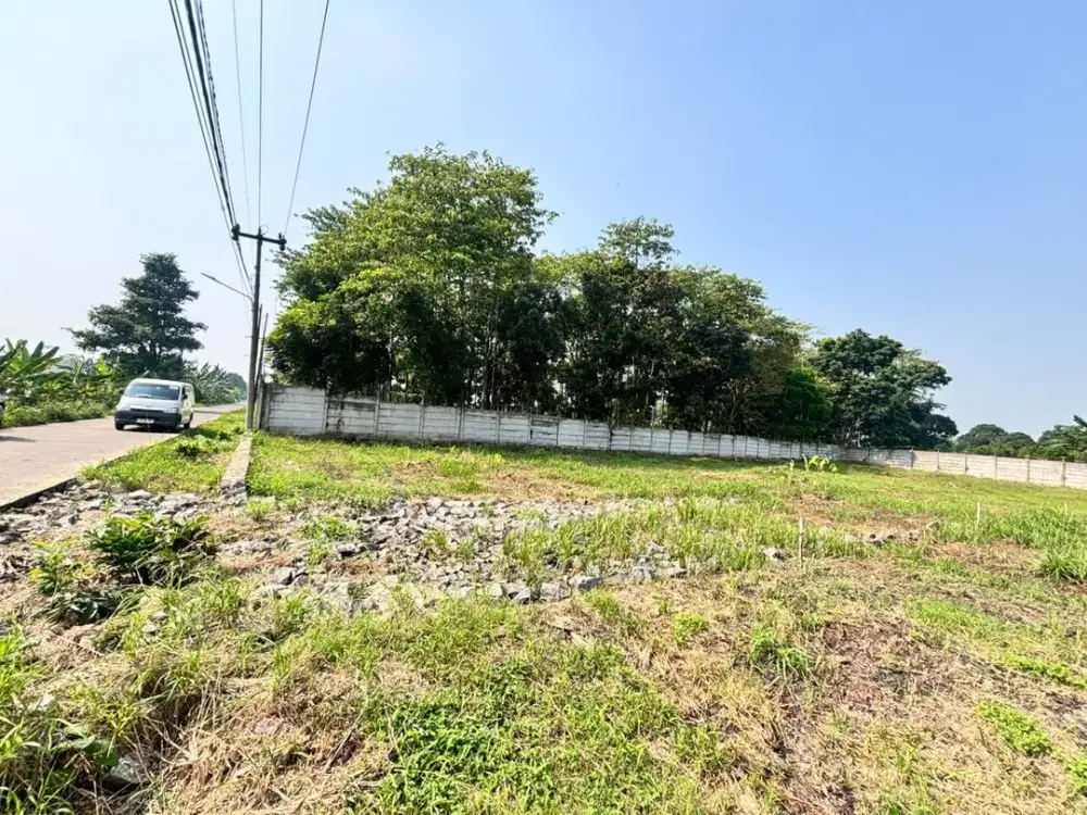 Dijual Tanah 14 Menit Gerbang Tol Legok, Pinggir Jalan Area Berkembang