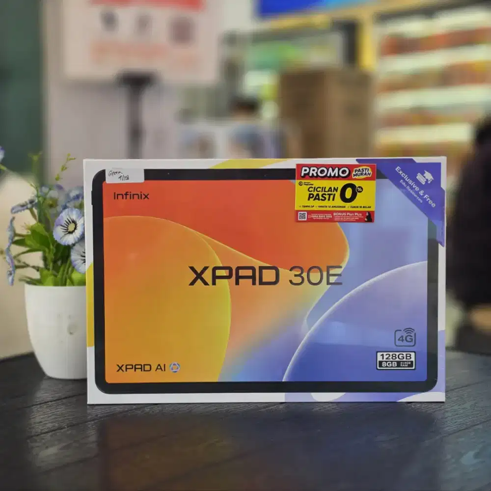 Infinix Xpad 30E 4G LTE 4/128 Baru Garansi Resmi Bisa Kredit bisa TT
