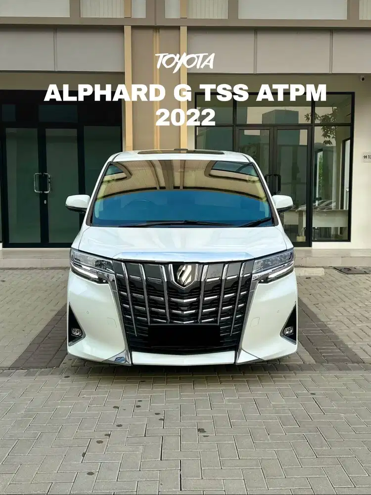 Toyota Alphard G TSS 2022