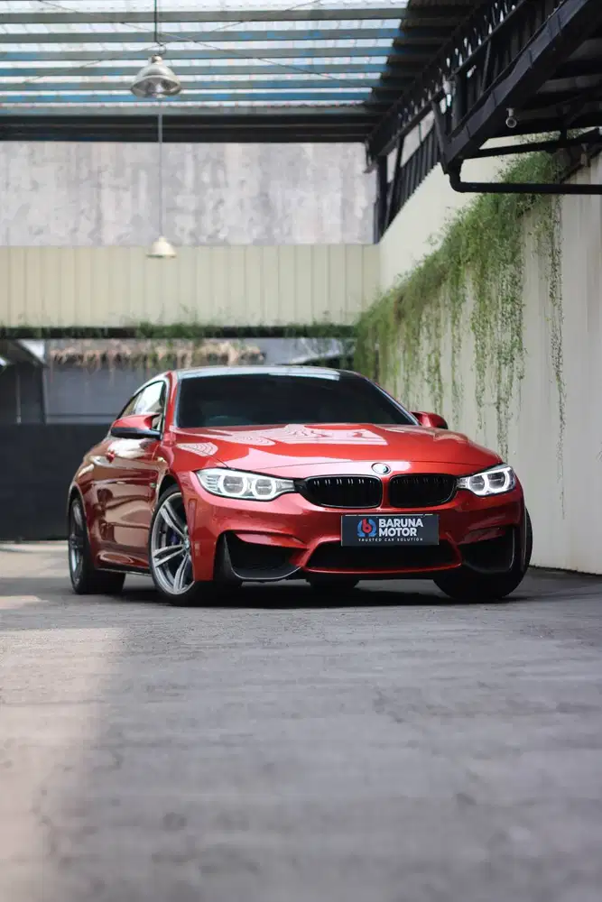 [LOW KM] BMW M4 F82 2015 SAKHIR ORANGE ON BLACK