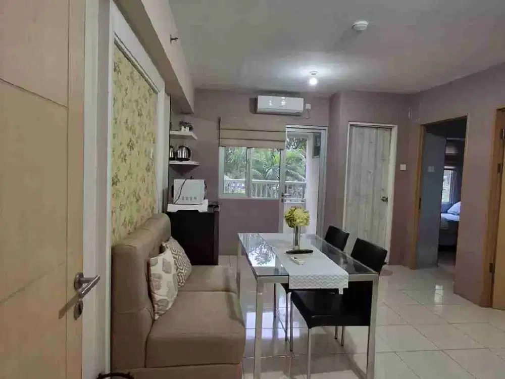 Di Jual 2br corner full furnisd lantai 1 apartemen educity by citihome