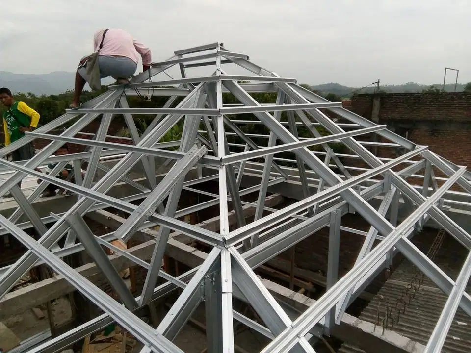 Konstruksi Baja Ringan UPVC ALDERON/DRSHIELD Kuat Kokoh Berkualitas