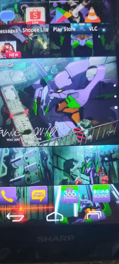 Handphone android evangelion
