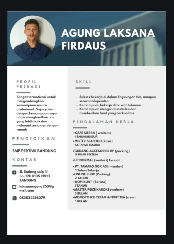 Mencari lowongan pekerjaan